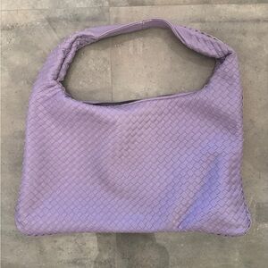 Lavender Woven Women's Bag